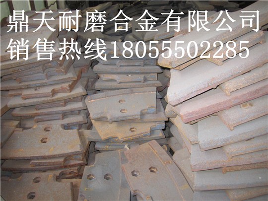 米科思120站好質(zhì)量攪拌站中拌葉、側(cè)刮刀、口襯板生產(chǎn)廠家